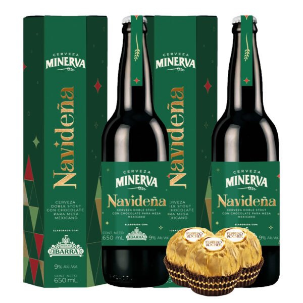 Cerveza Minerva Navideña